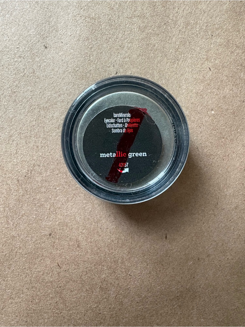 bareMinerals Metallic Green Eyeshadow Pot - “Metallic Green”